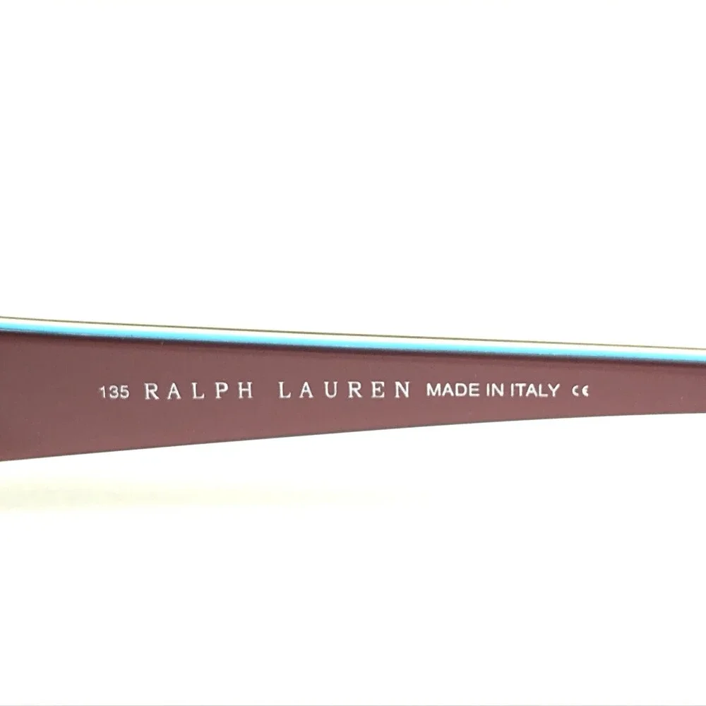 Ralph Lauren Eyeglasses Frames RL 1446 0QZ4 Brown Rectangular Full Rim 51-15-135